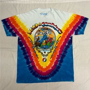 Official Dead & Company Final Tour 2023 Ice cream tiedye Gratefull
